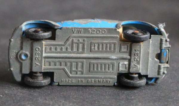 Siku Volkswagen Beetle 1200 V230 Metalmodel 1964 (1566)